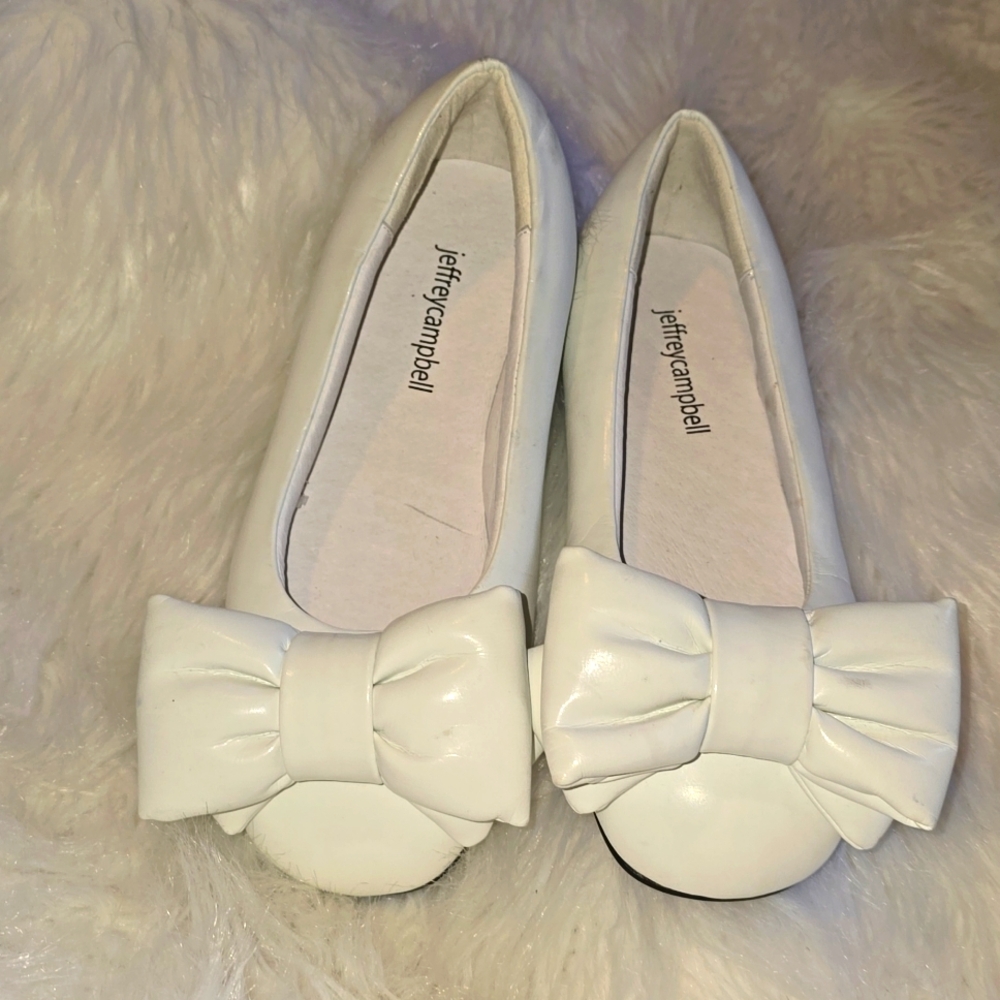 Jeffrey Campbell shoes white 5.5
